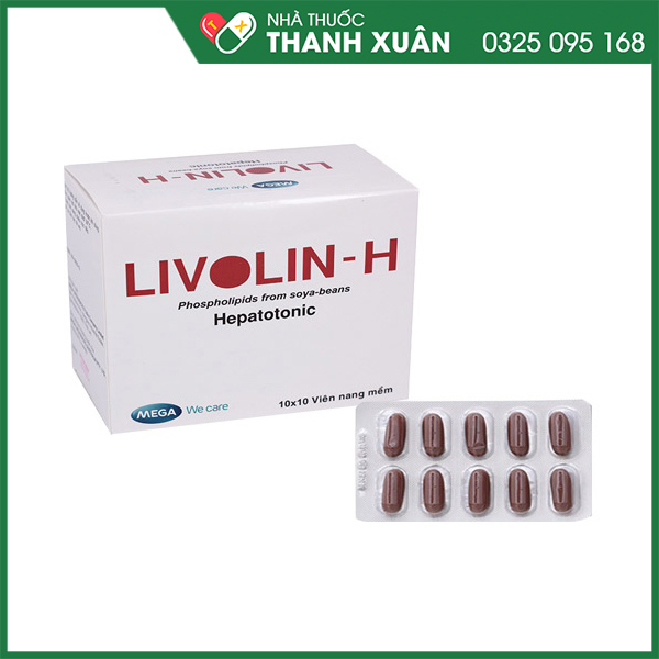 Livolin-H hỗ trợ bệnh lý về gan